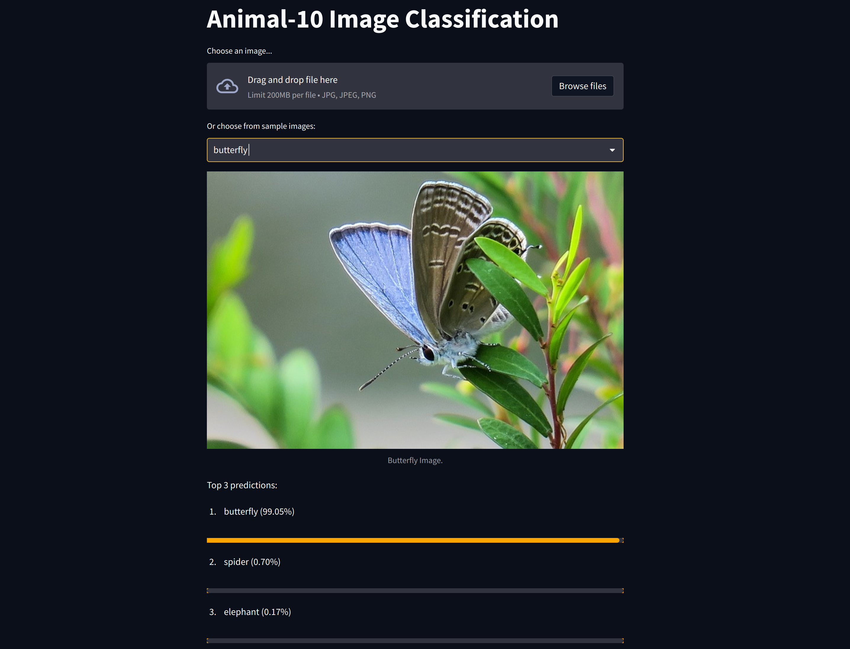 Image Classification Web App